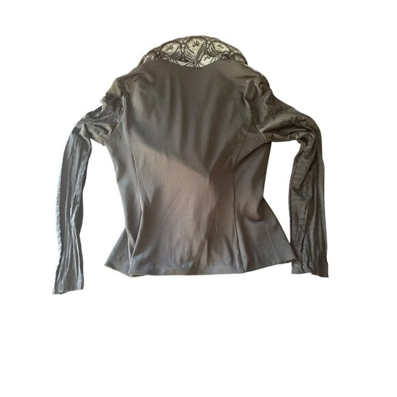 Alberto Makali Black Lace & Studded Jacket M - Picture 1 of 6